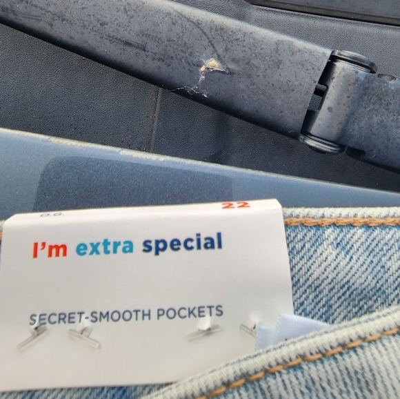 Old Navy Distressed Jeans Pants 👖 O.G. Straight Ankle High-rise - Picture 12 of 14